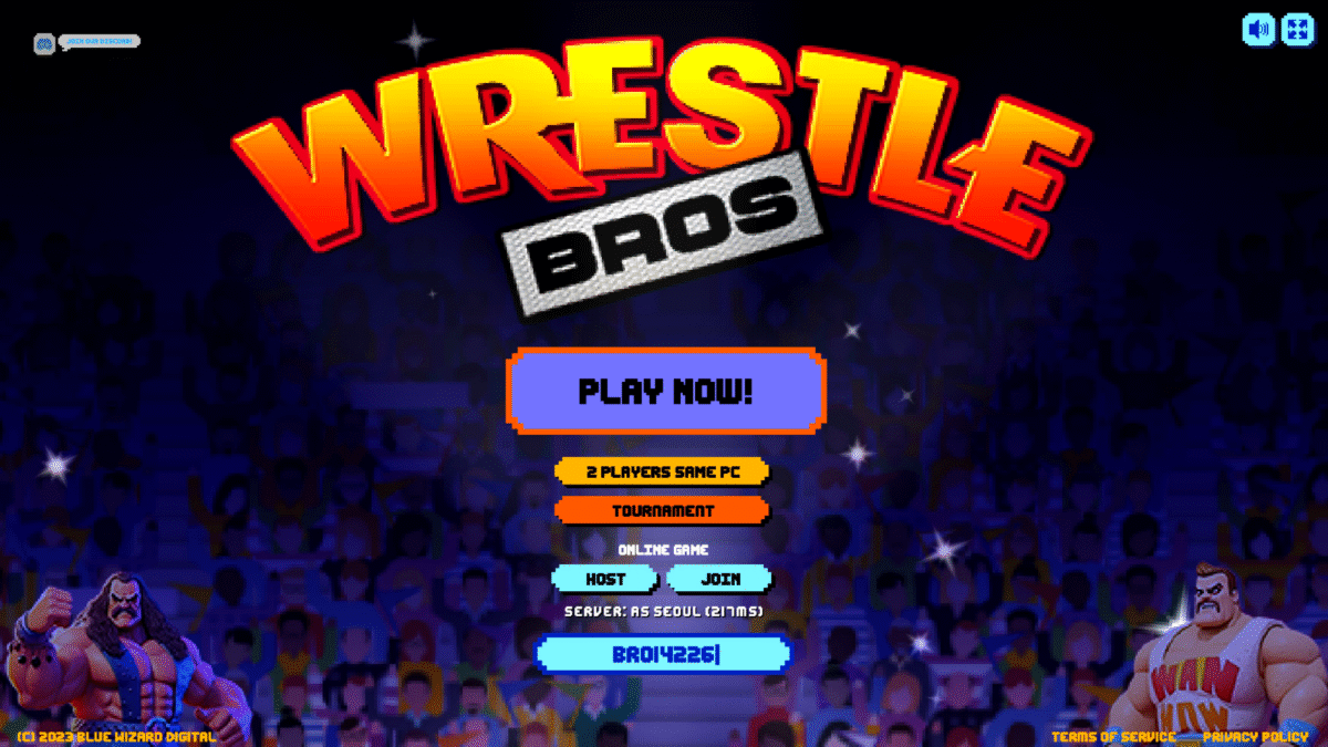 Wrestle Bros Games