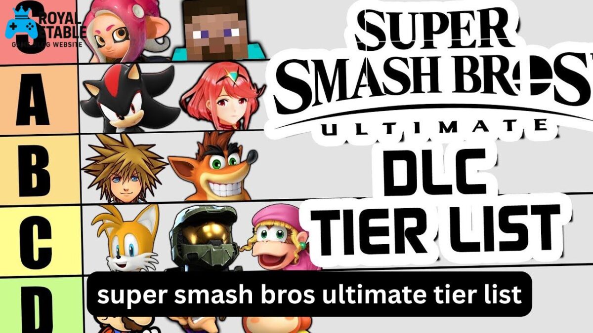 super smash bros ultimate tier list